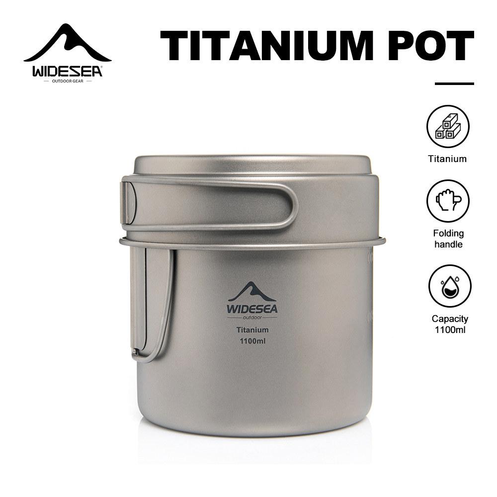 Camping Cooking Pan Set - Widesea – pot de camping ultraléger