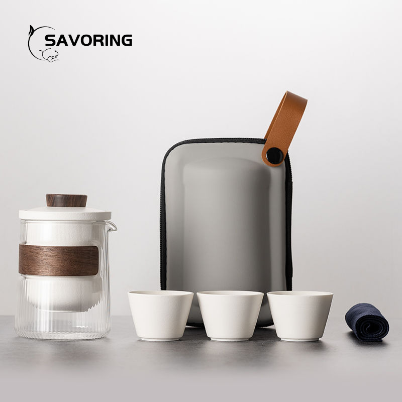 Camping Cooking Pan Set - Service à thé chinois Simple en