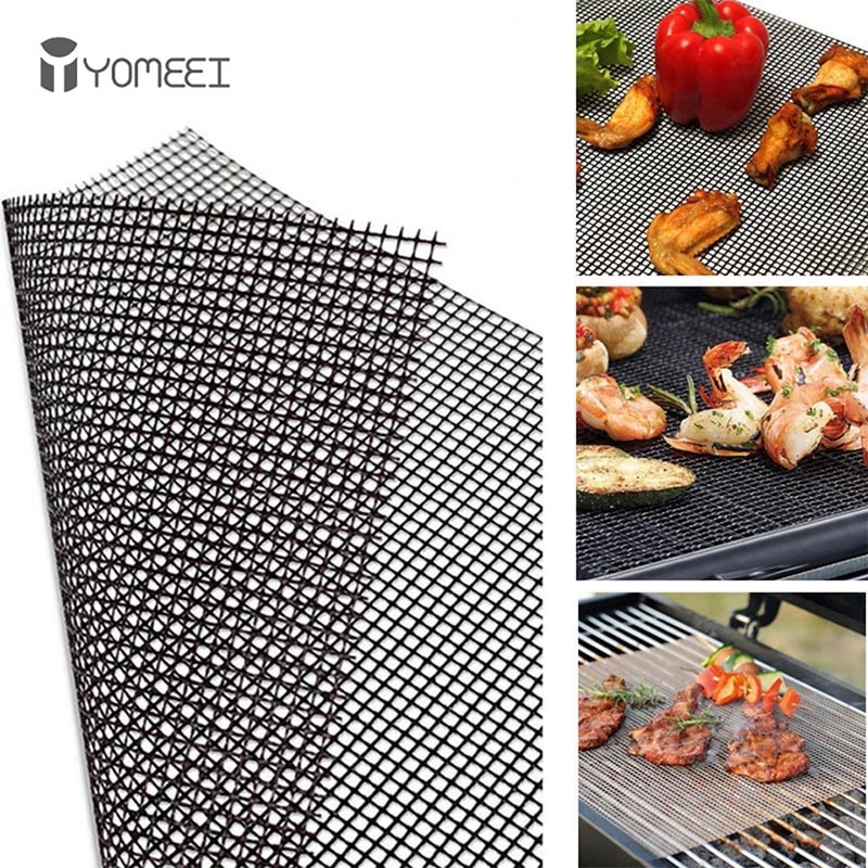 Camping Cooking Griddle - YOMEEI 1 pièces Barbecue tapis à