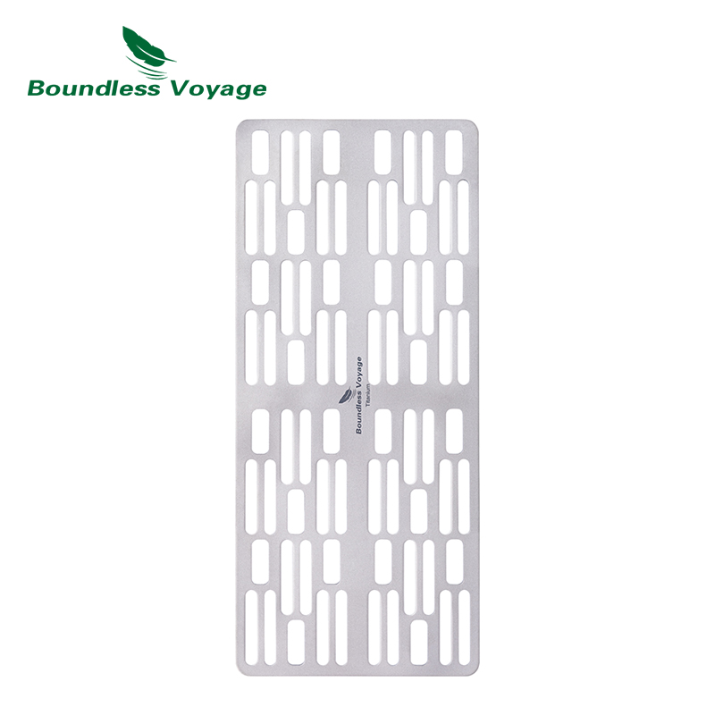Camping Cooking Tool Set - Plaque de barbecue au charbon de