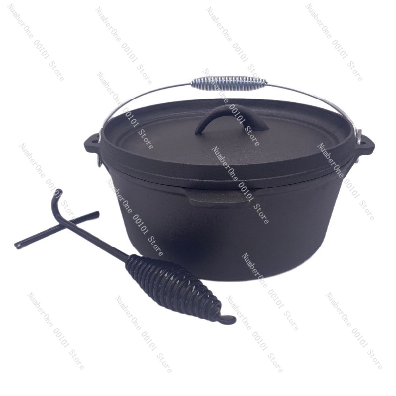 Camp Dutch Oven Cast - Marmite hollandaise en fonte robuste de