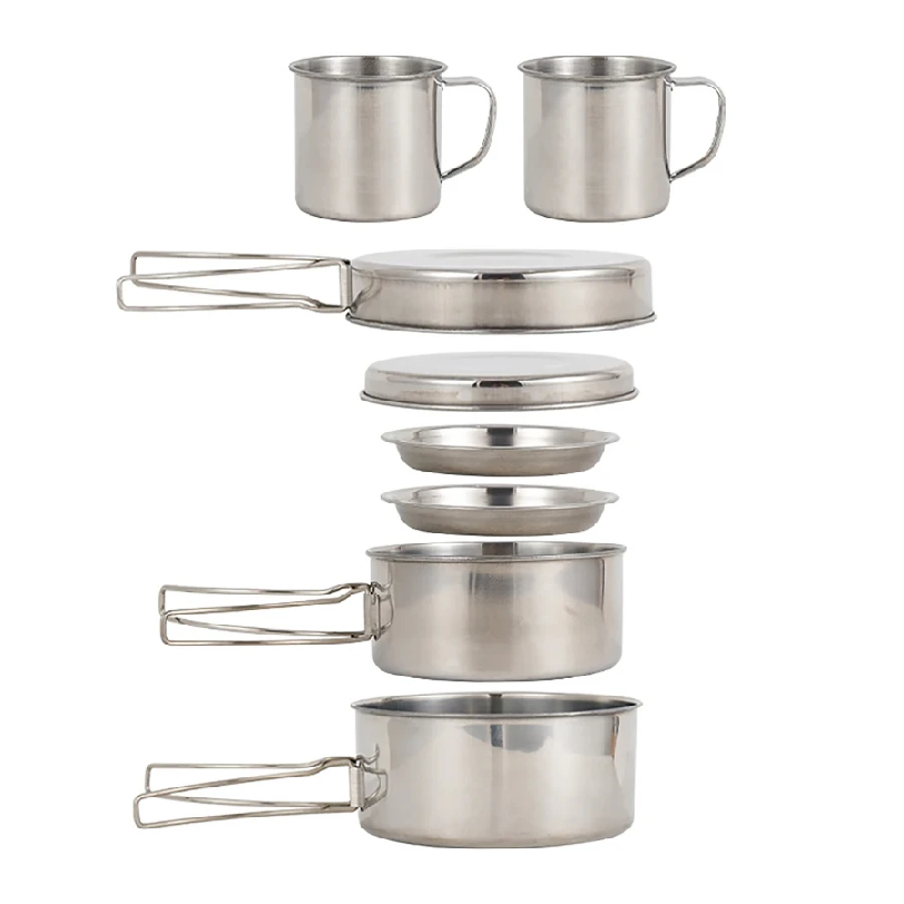 Ensemble de 8 ustensiles de cu - Campfire Cooking Anime avis et prix