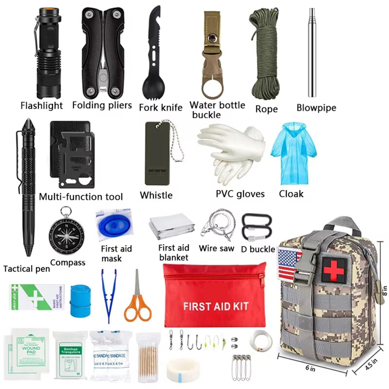 Trousse de premiers secours de - Camping Cooking Set With Bag avis et prix