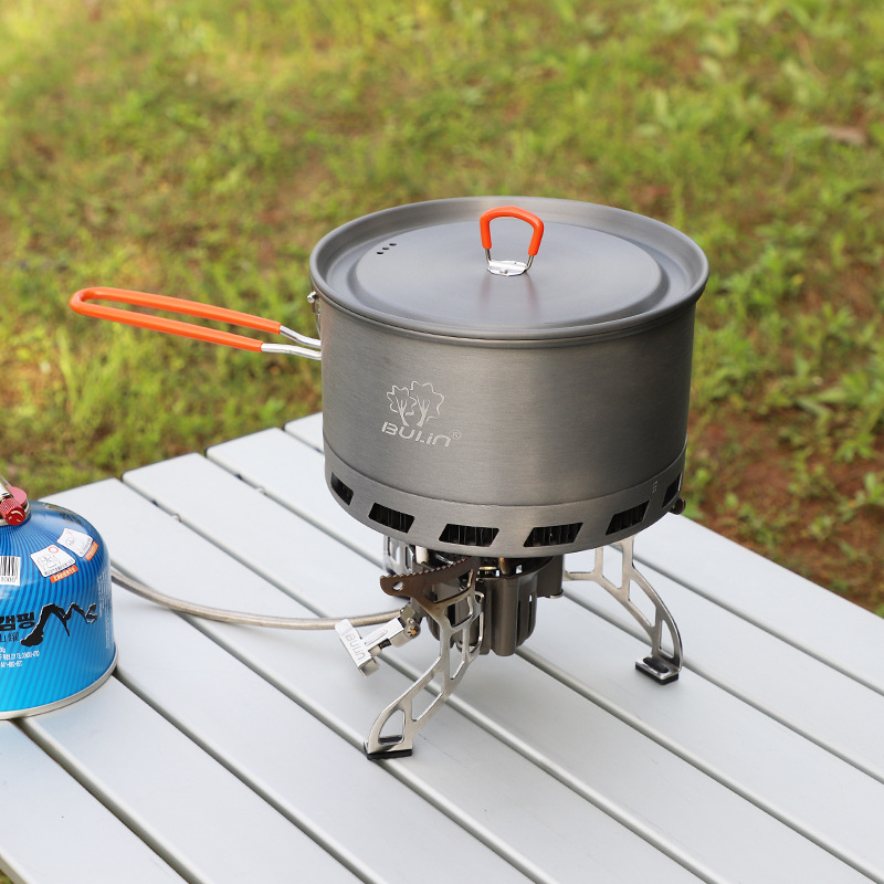 Marmite de Camping en plein ai - Camping Cooking Tool Set avis et prix
