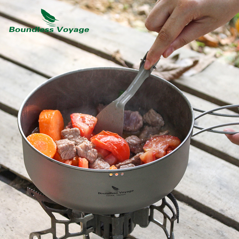 Boundless Voyage – marmite à v - Camping Cooking Pan Set avis et prix