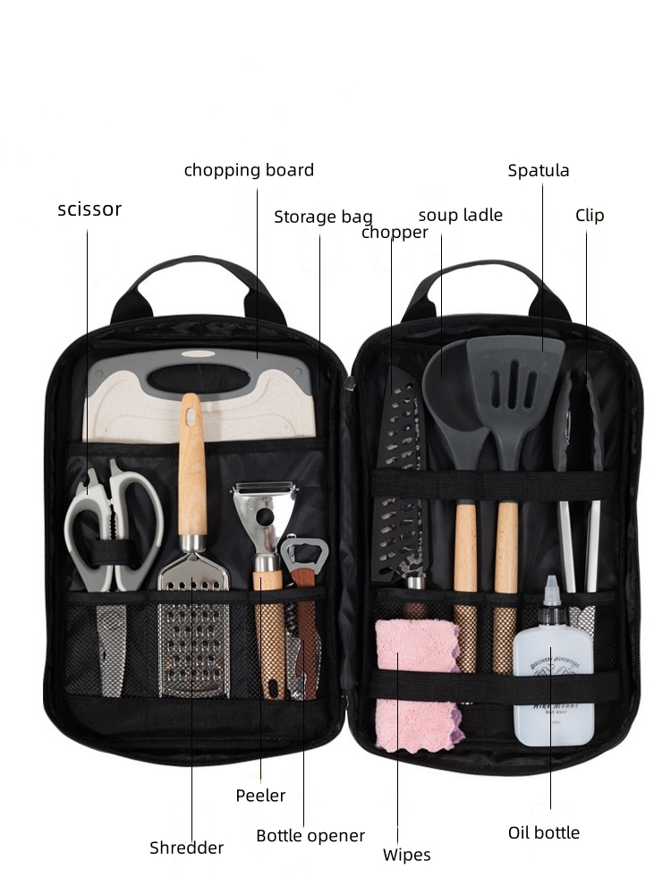 Ensemble d'accessoires d'usten - Camping Cooking Set With Bag avis et prix