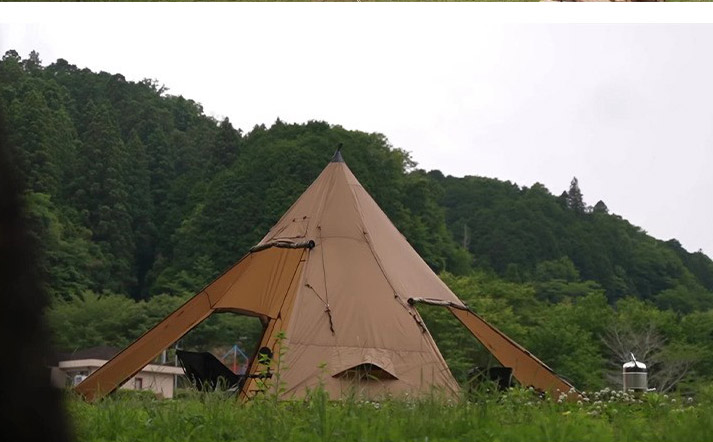 Tente pyramidale de Camping av - Camping Cooking Snow avis et prix