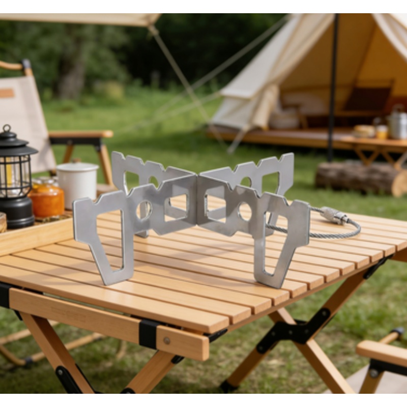 1 Paire de supports croisés en - Camping Cooking Alcohol avis et prix