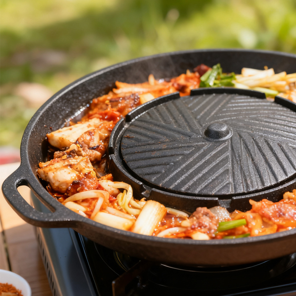 KOSUN – poêle à barbecue corée - Camping Cooking Equipment avis et prix