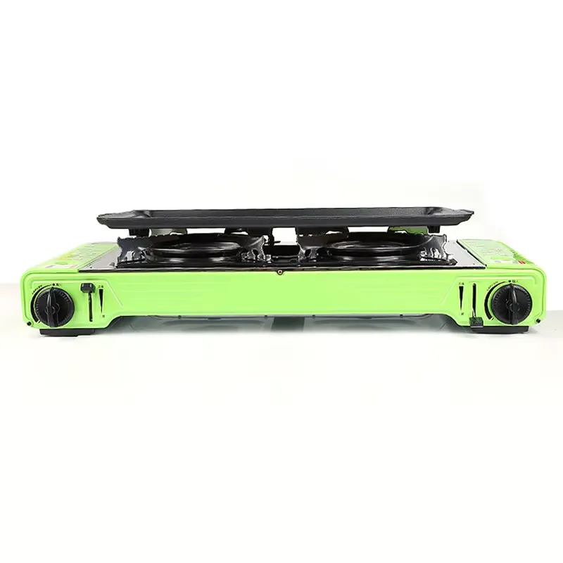 Table de camping portable d'ex - Camping Double Cooking Stove avis et prix