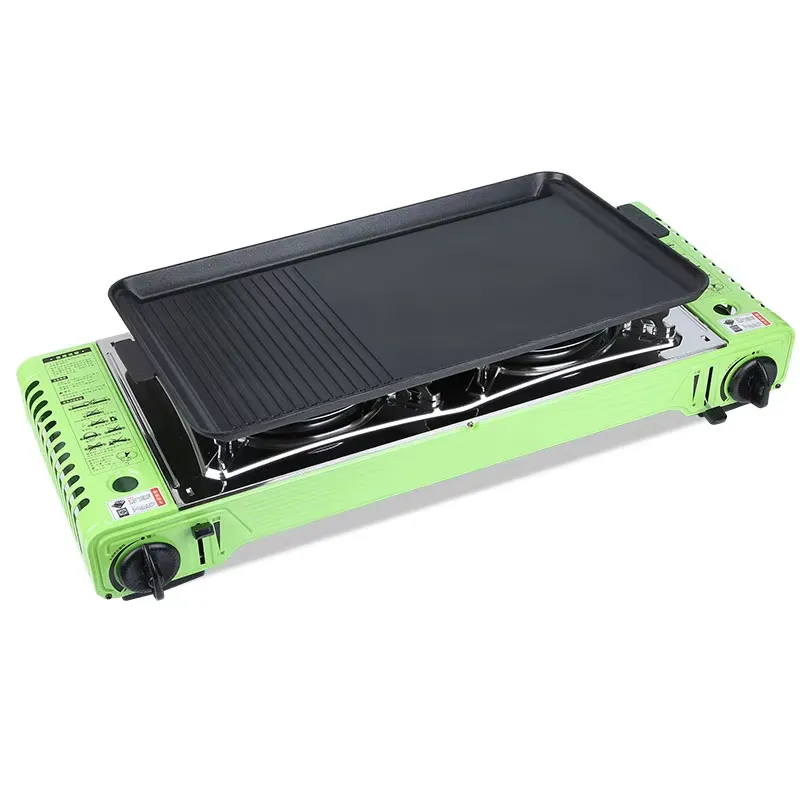 Table de camping portable d'ex - Camping Double Cooking Stove avis et prix