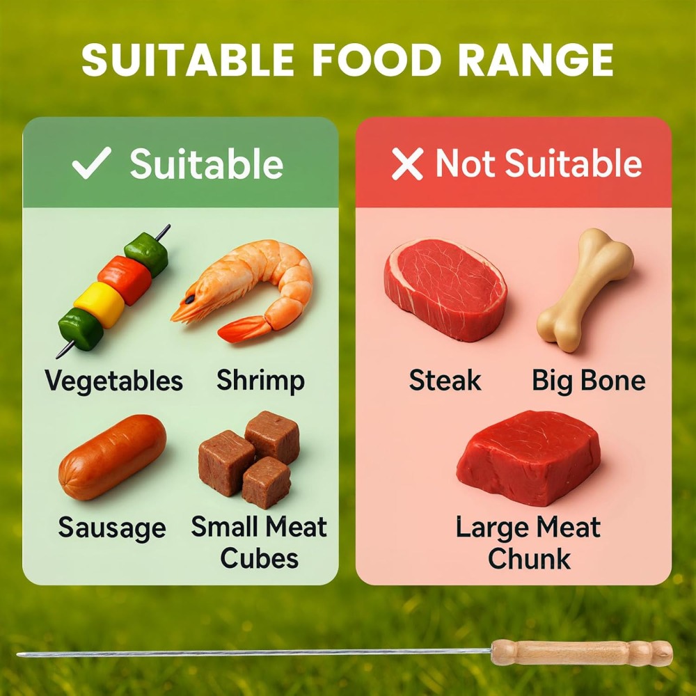 Brochettes de barbecue réutili - Camping Cooking Vegetables avis et prix