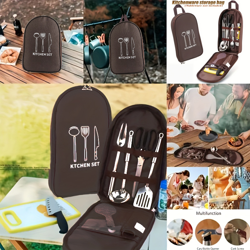 Sac de rangement pour cuisine  - Camping Cooking Utensils Storage avis et prix