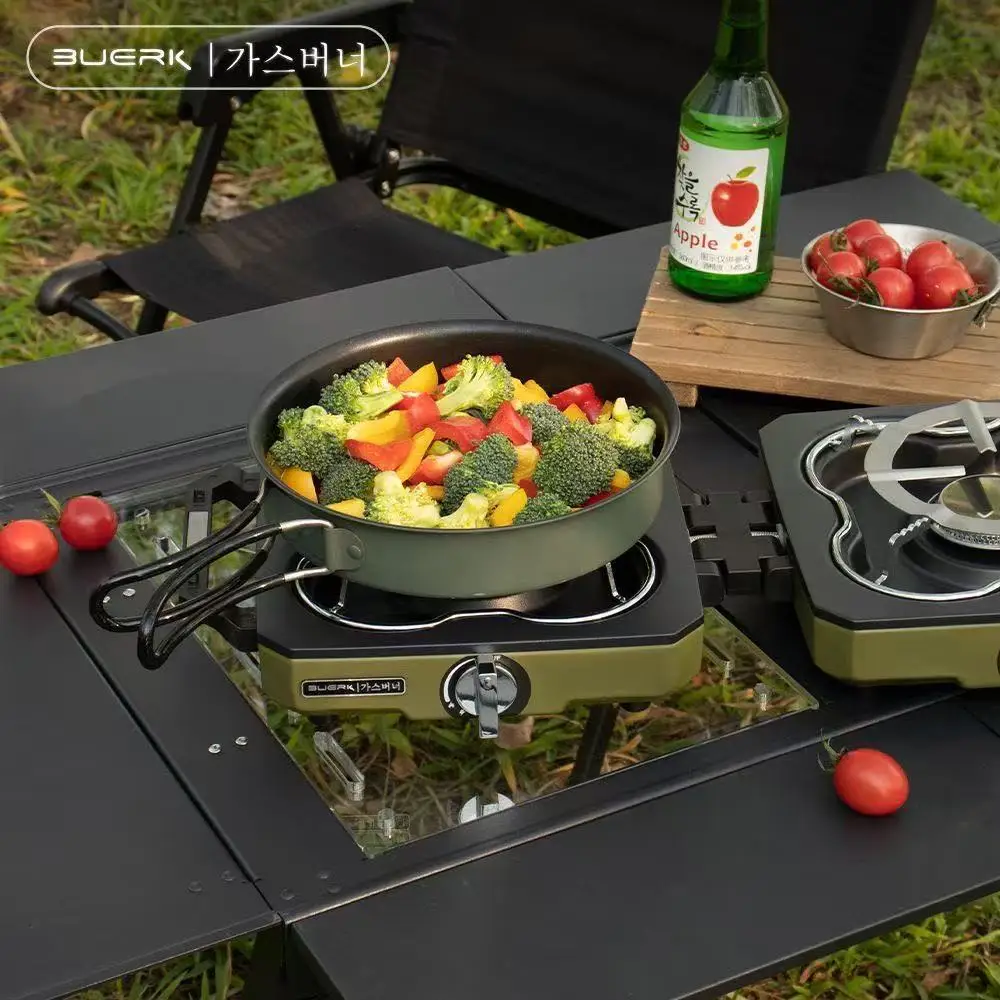 BUERK – poêle de Camping pliab - Camping Double Cooking Stove avis et prix