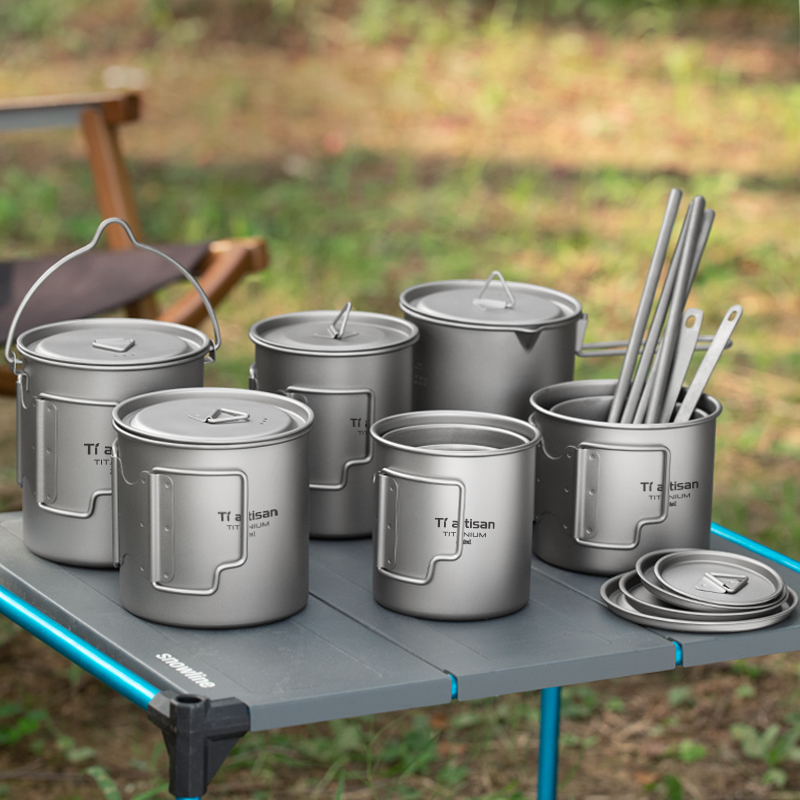 Tiartisan extérieur titane lég - Camping Cooking Pan Set avis et prix