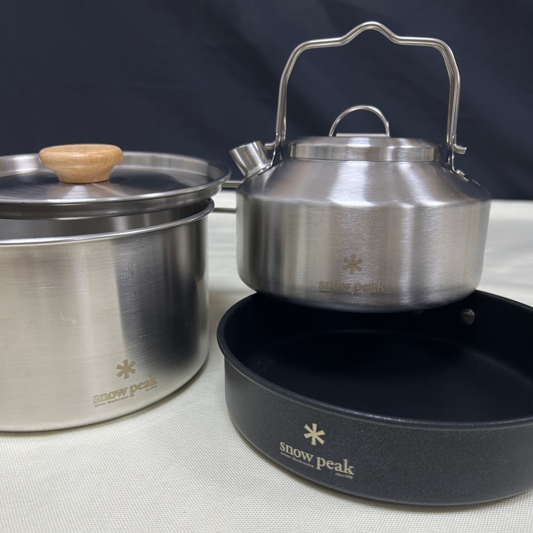 Batterie de cuisine portable e - Camping Cooking Snow avis et prix