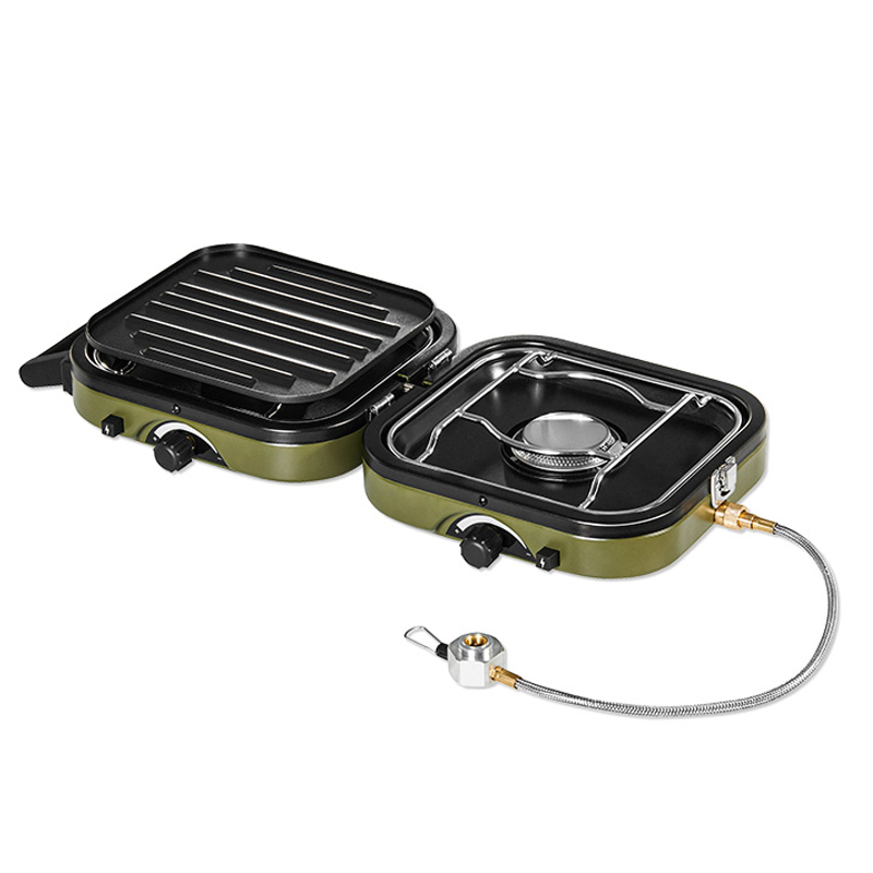 Réchaud à gaz pliable double f - Camping Double Cooking Stove avis et prix