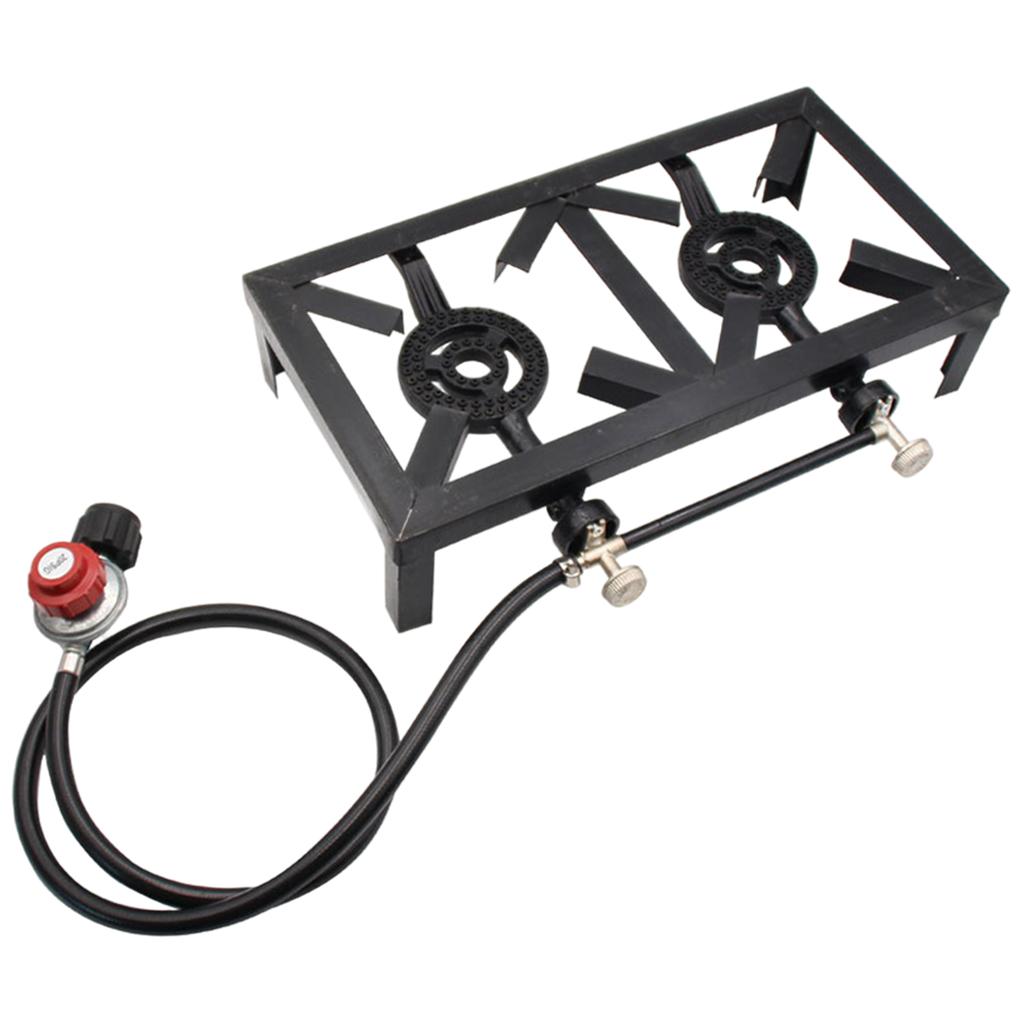 Réchaud à gaz double brûleur a - Camping Double Cooking Stove avis et prix
