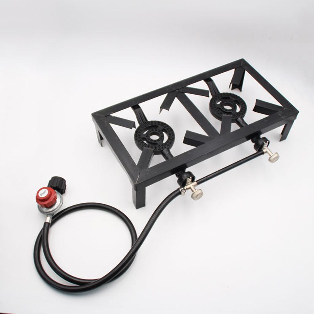 Réchaud à gaz double brûleur a - Camping Double Cooking Stove avis et prix