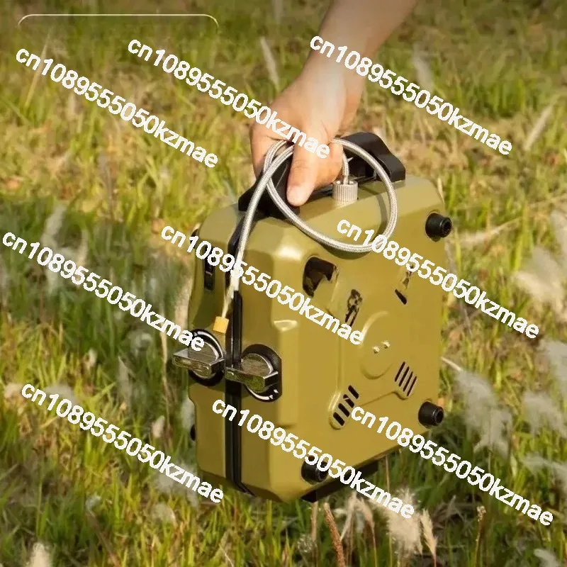 Réchaud de camping portable à  - Camping Double Cooking Stove avis et prix