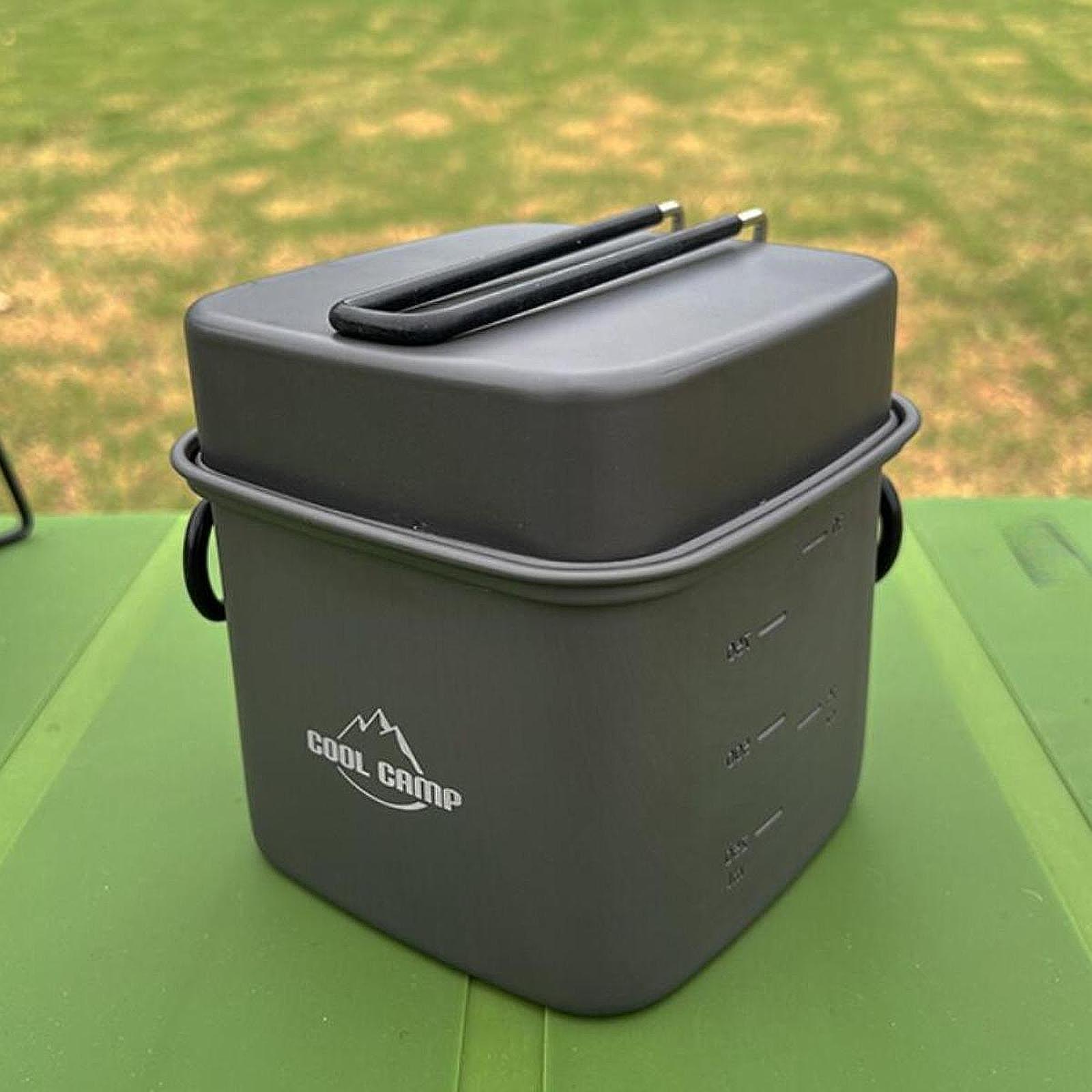 Ensemble d'ustensiles de cuisi - Camping Cooking Pan Set avis et prix
