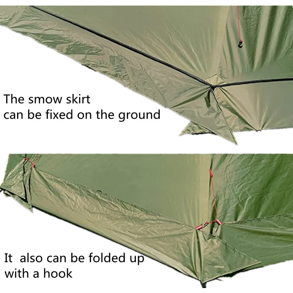 Nouvelle tente pyramidale avec - Camping Cooking Snow avis et prix