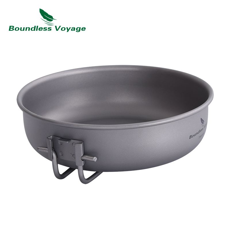 Poêle à frire en titane ultral - Camping Cooking Equipment avis et prix