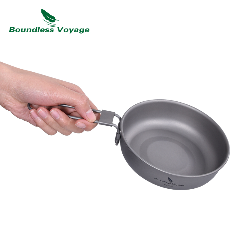 Poêle à frire en titane ultral - Camping Cooking Equipment avis et prix