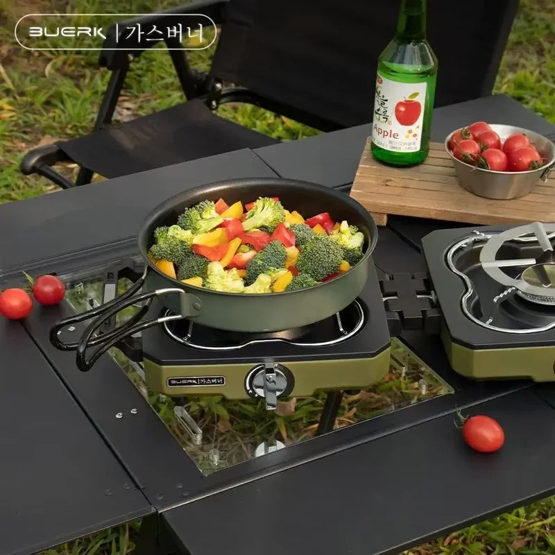 BUERK Camping poêle Double brû - Camping Double Cooking Stove avis et prix
