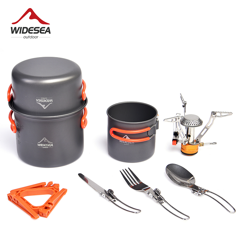 ESEA-Ensemble d'ustensiles de  - Camping Cooking Pan Set avis et prix