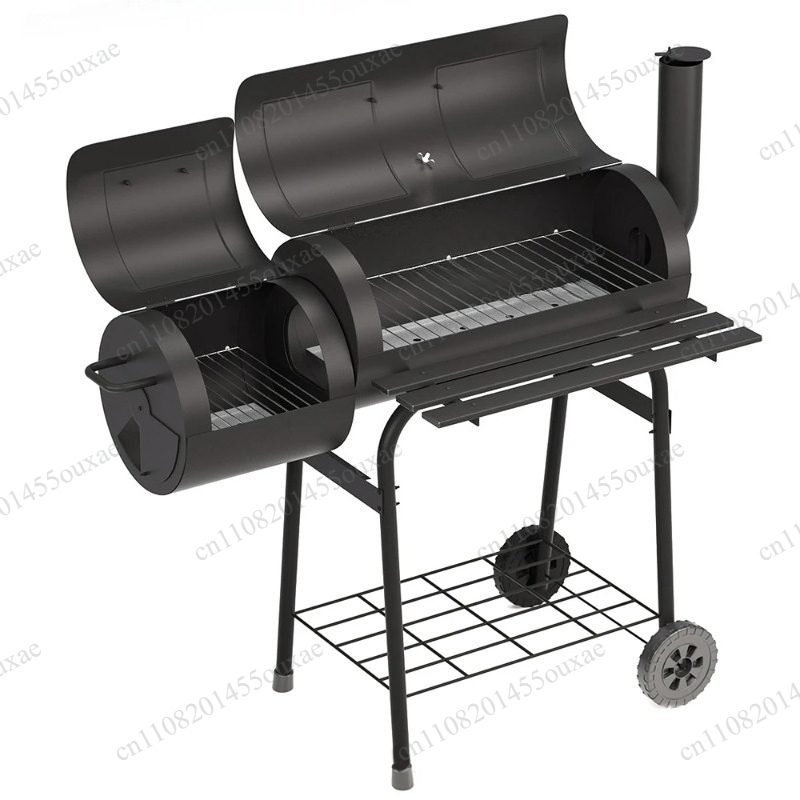 Barbecue à charbon double face - Camping Double Cooking Stove avis et prix