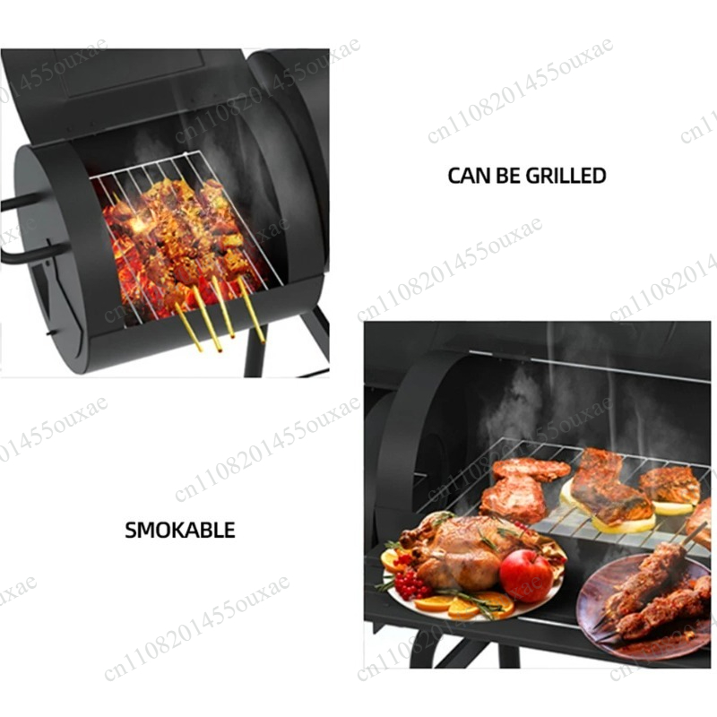 Barbecue à charbon double face - Camping Double Cooking Stove avis et prix