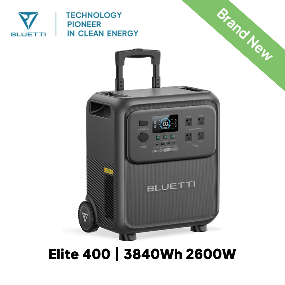 BLUETTI Elite 400 2600W 3840Wh - Camping Cooking Tin avis et prix