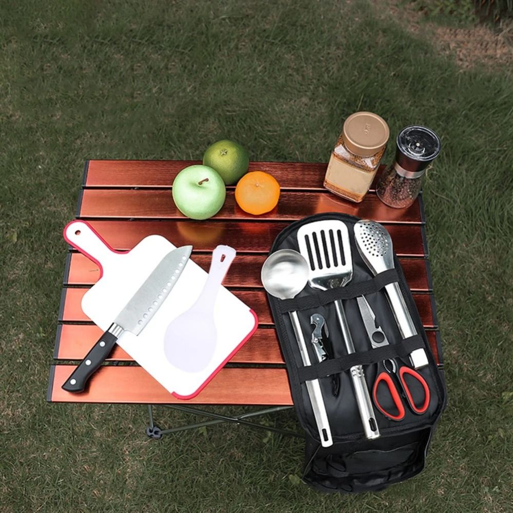 Ensemble d'ustensiles de pique - Camping Cooking Set With Bag avis et prix
