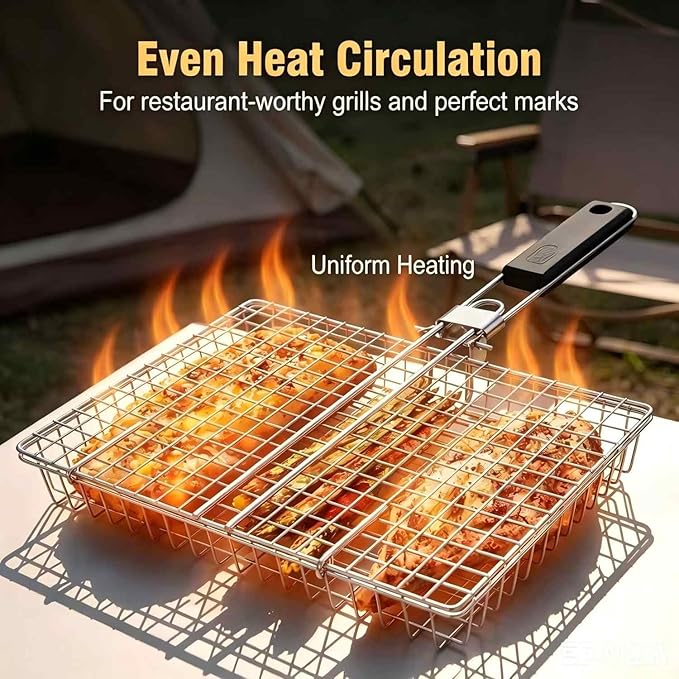 Panier de cuisson pliable port - Camping Cooking Vegetables avis et prix
