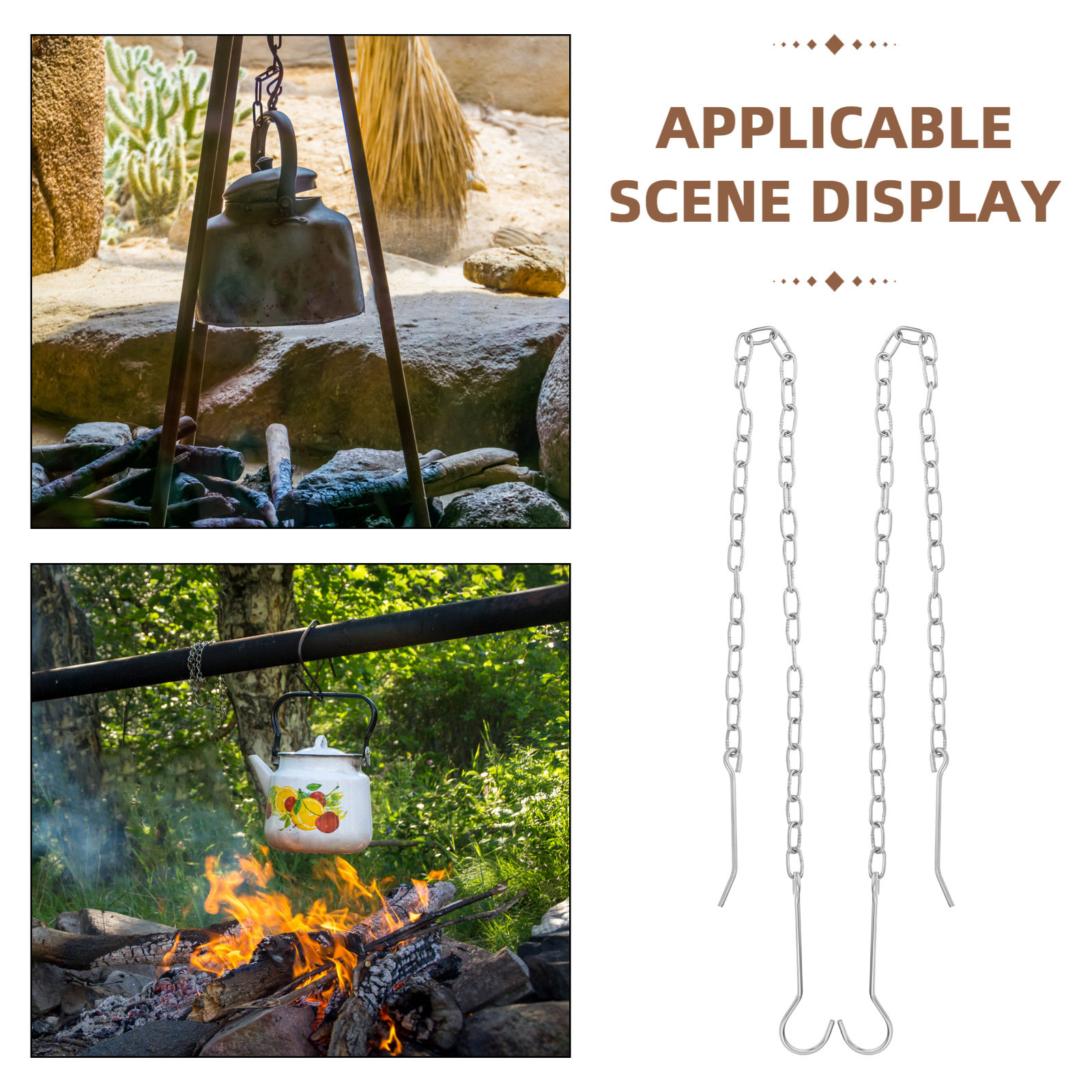 Chaîne de suspension pour camp - Camping Double Cooking Stove avis et prix