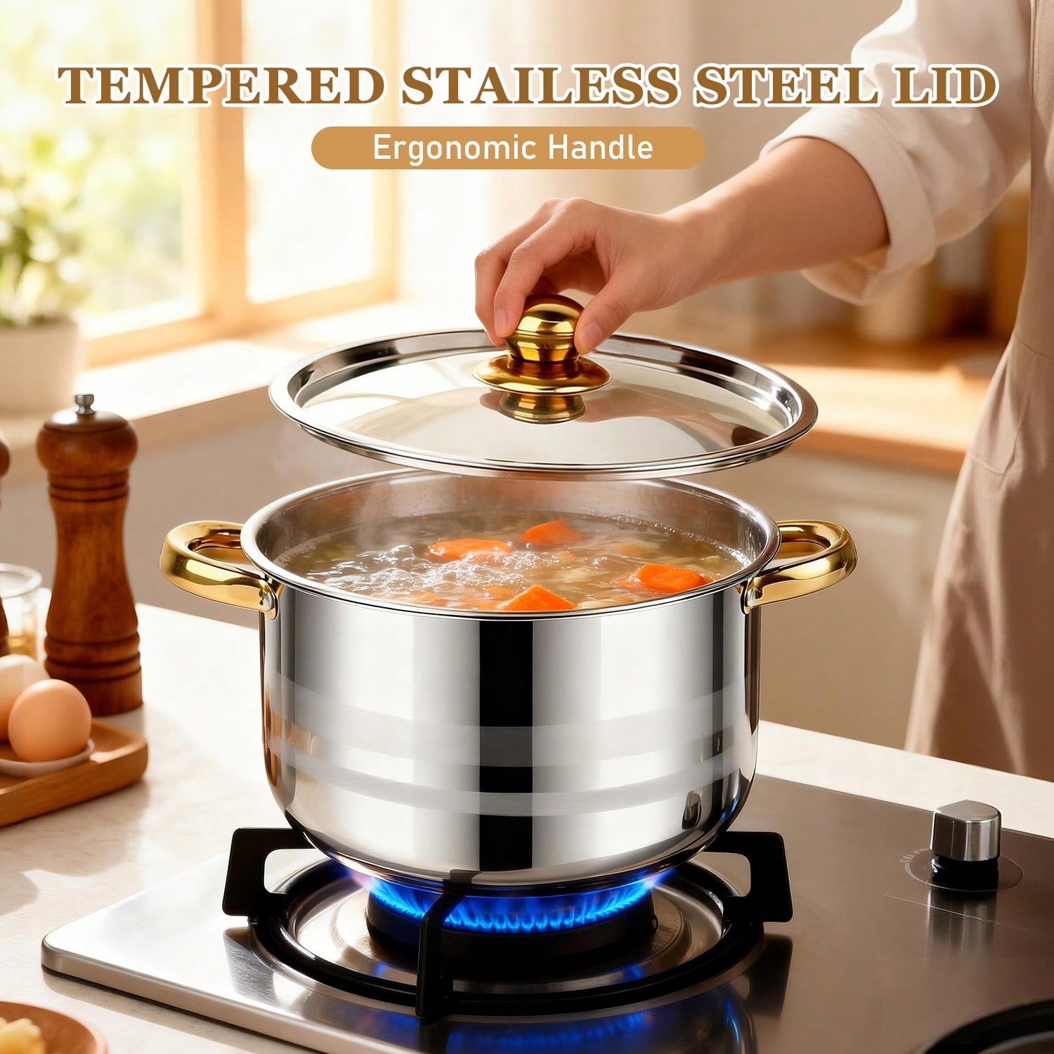 Ensemble de casseroles en acie - Camping Cooking Tool Set avis et prix