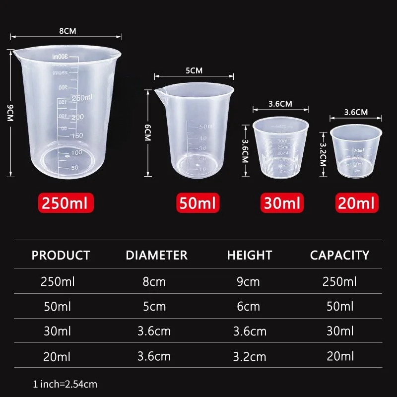 Ensemble de 6 tasses à mesurer - Camping Cooking Tool Set avis et prix