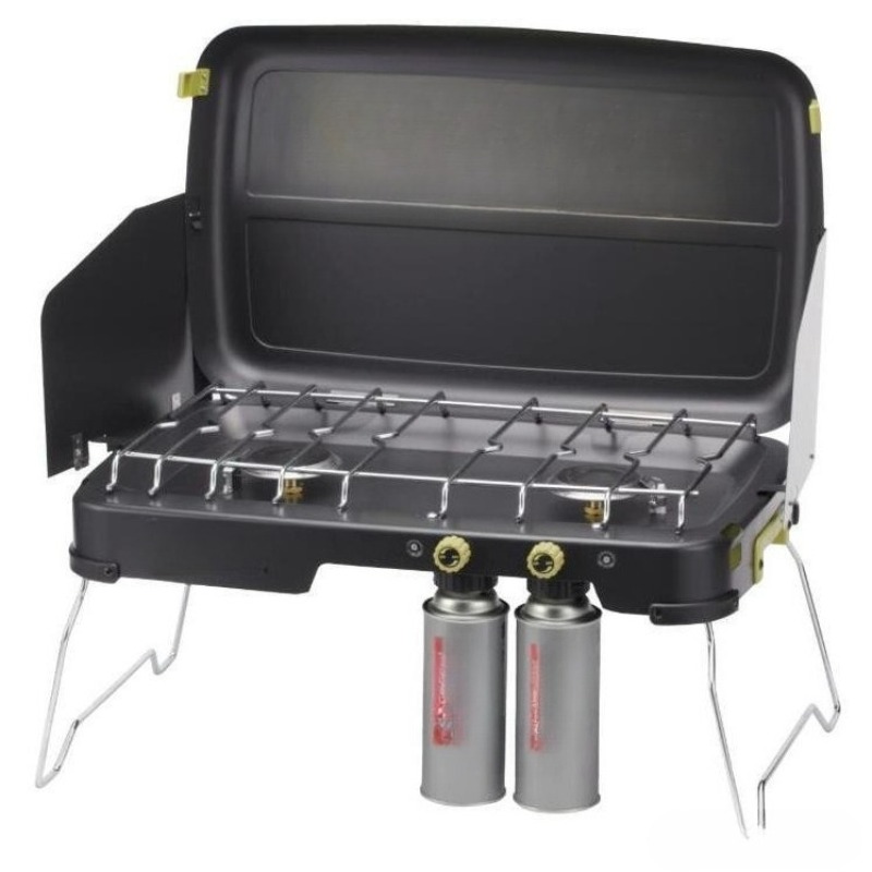 Poêle à Cassette Portable coup - Camping Double Cooking Stove avis et prix