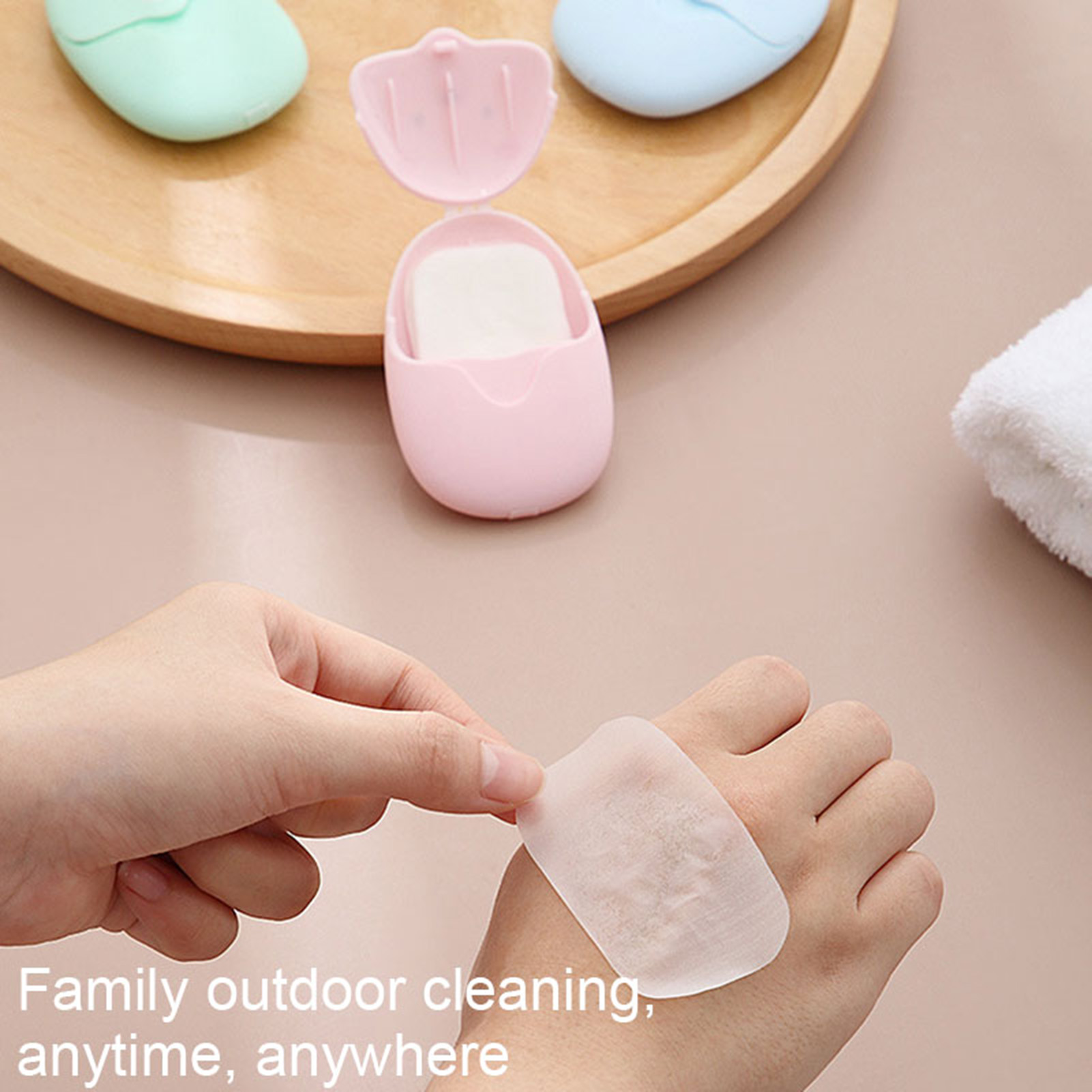 Comprimés de savon portables 5 - Biodegradable Soap Camp avis et prix