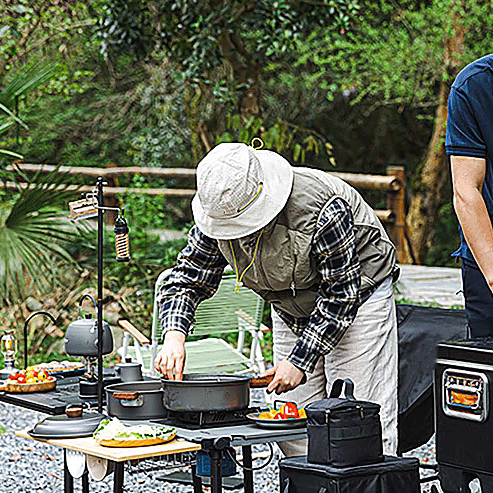 Pot à double couche avec poign - Camping Double Cooking Stove avis et prix