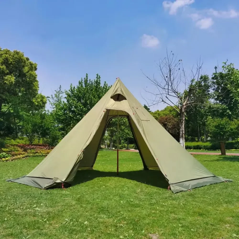 Tente pyramidale avec jupe ant - Camping Cooking Snow avis et prix
