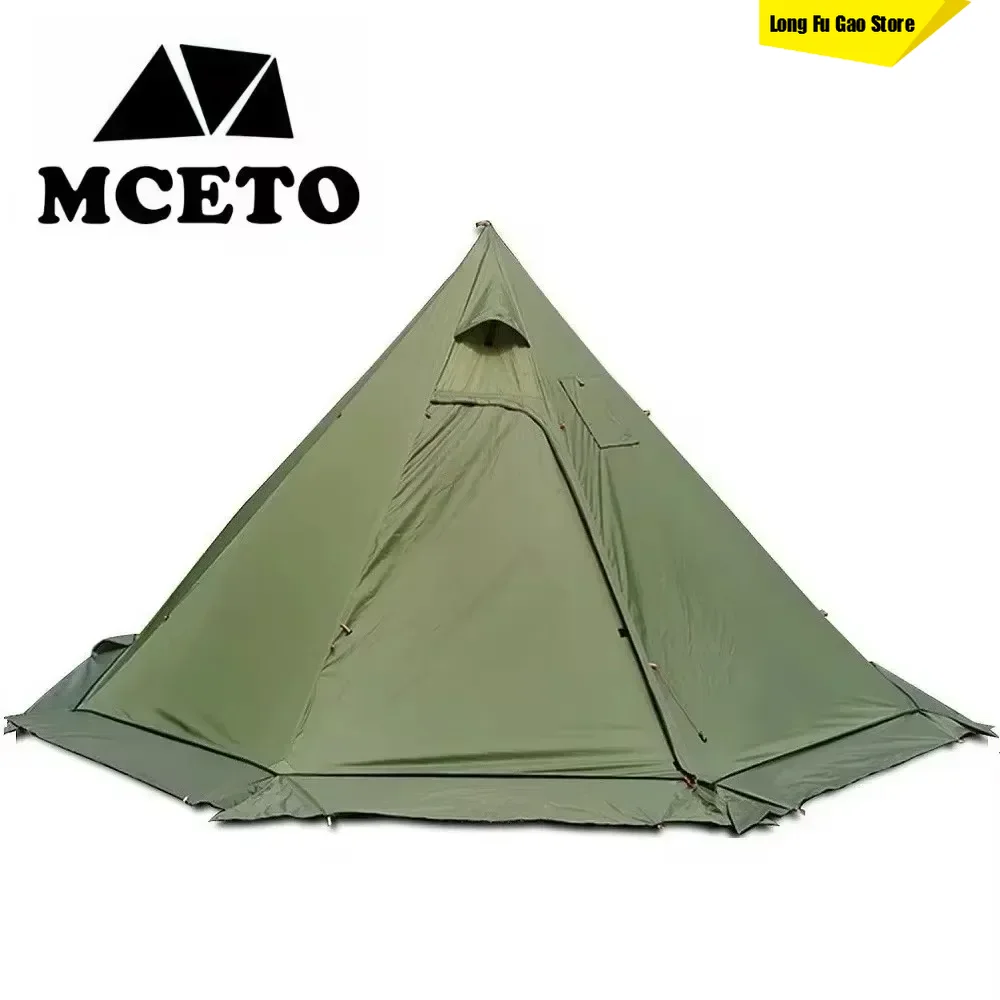 Tente pyramidale avec jupe ant - Camping Cooking Snow avis et prix