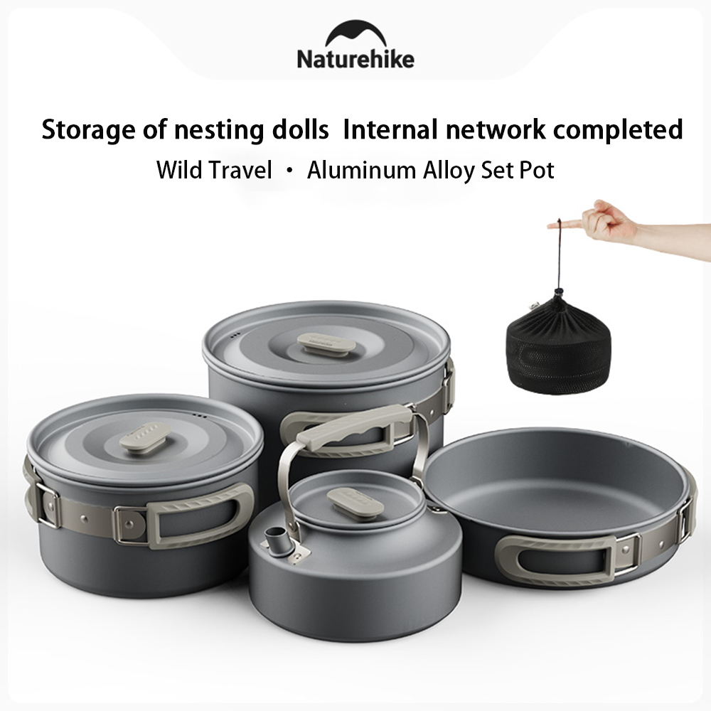 Natureifa-ensemble de casserol - Camping Cooking Equipment avis et prix