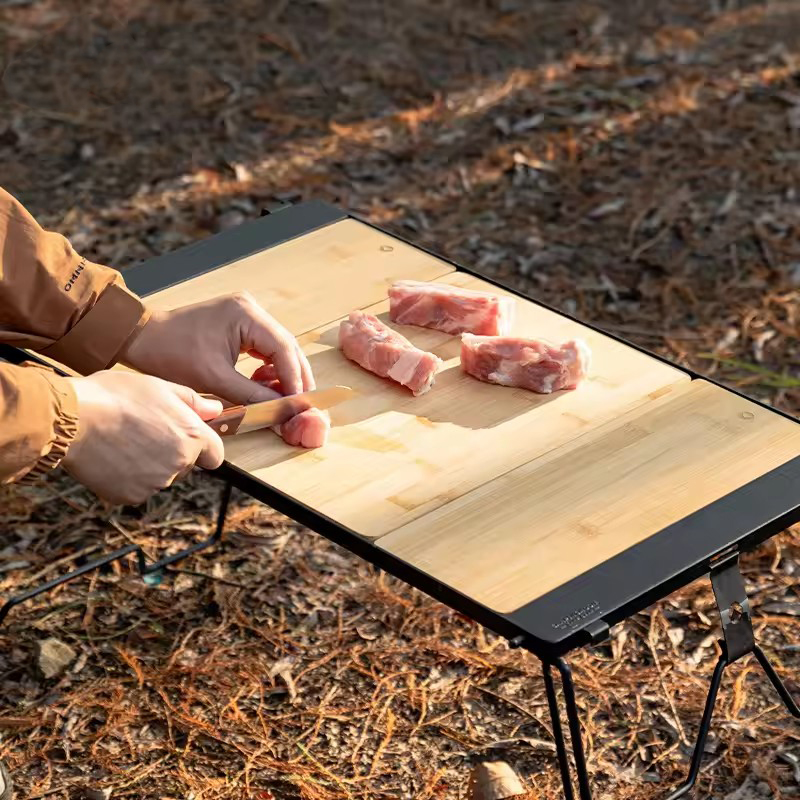 Planche à découper en bambou d - Camping Double Cooking Stove avis et prix