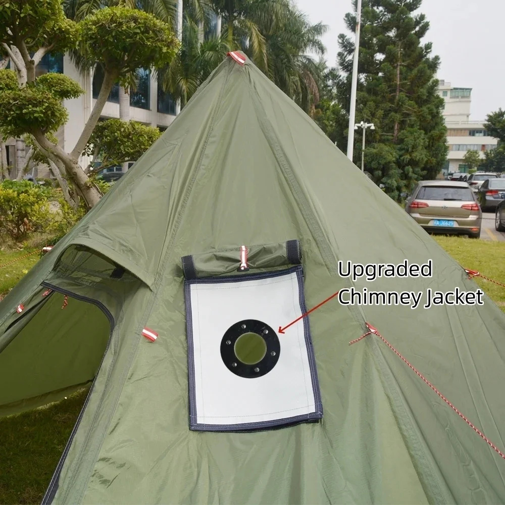 Nouvelle tente pyramidale avec - Camping Cooking Snow avis et prix