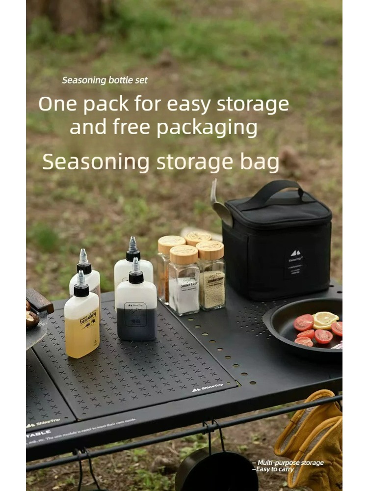 Ensemble de bouteilles à condi - Camping Cooking Set With Bag avis et prix